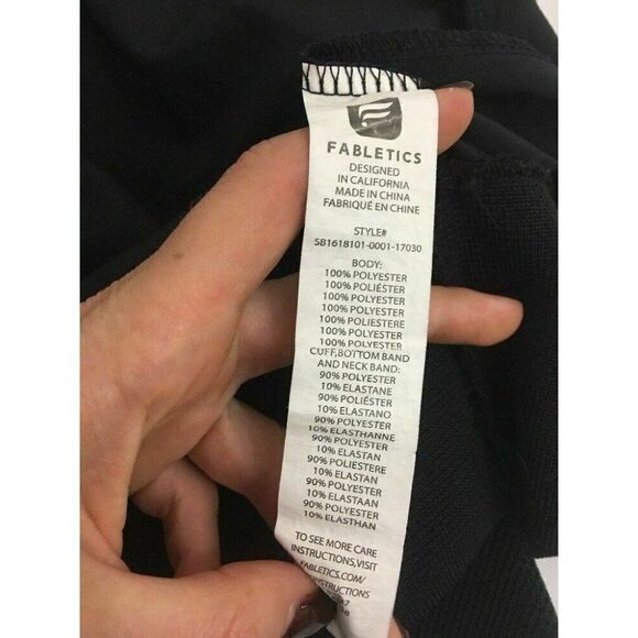 Fabletics Long Sleeve Scoop Neck top - Picture 7 of 7